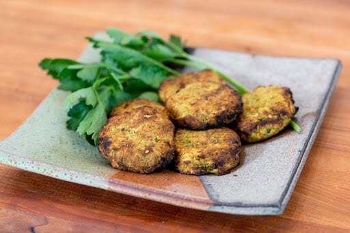 falafel on a plate