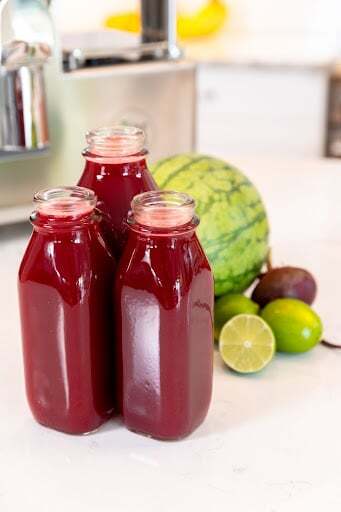 watermelon beet juice